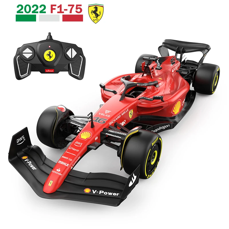 Rastar 2022 F1 Ferrari F1-75 #16 Leclerc Racing 1:18 RC Cars 2.4G Remote Control Vehicle Collection Gift For Adults Kids
Rastar 2022 F1 Ferrari F1-75 #16 Leclerc Racing 1:18 RC Cars 2.4G Remote Control Vehicle Collection Gift For Adults Kids