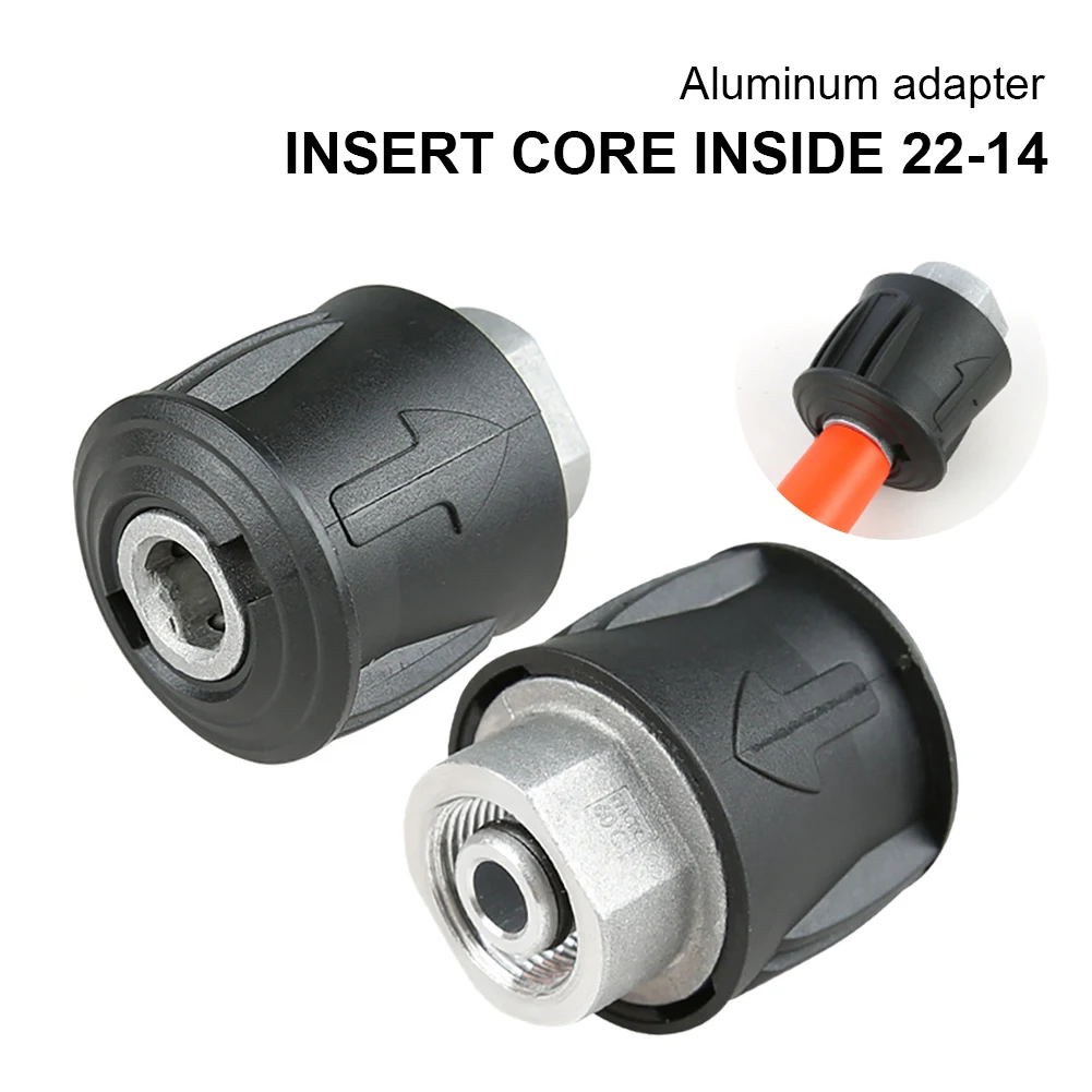 Pressure Washer Adapter Hose Connector Washer Kit Quick Connect Power Washer Fitting M22x14mm Connector for Karcher K Series
Pressure Washer Adapter Hose Connector Washer Kit Quick Connect Power Washer Fitting M22x14mm Connector for Karcher K Series