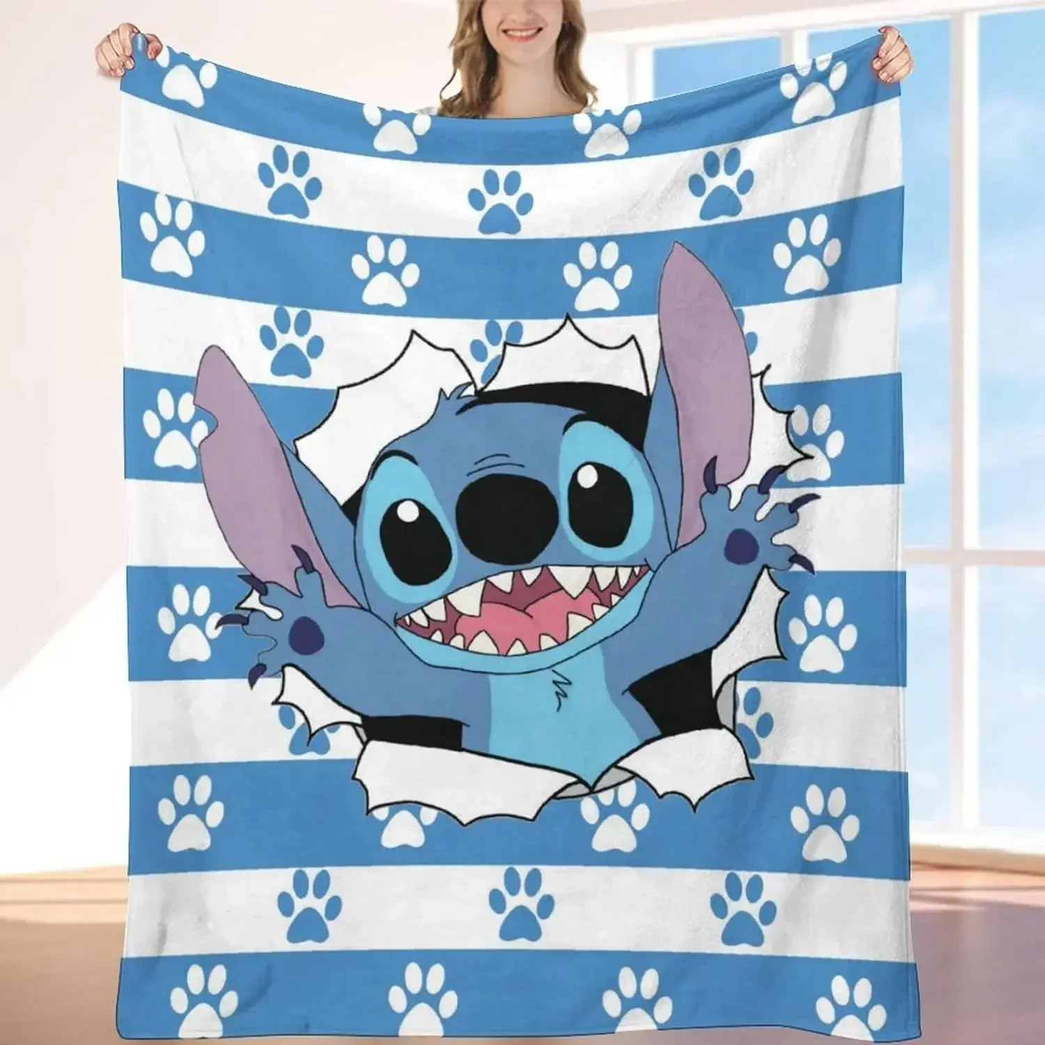 Stitch Disney Thickened Flannel Winter Lamb Velvet Blanket Anime Stich Kid's Coral Fleece Sheets Air Conditioning Nap Blanket
Stitch Disney Thickened Flannel Winter Lamb Velvet Blanket Anime Stich Kid's Coral Fleece Sheets Air Conditioning Nap Blanket
