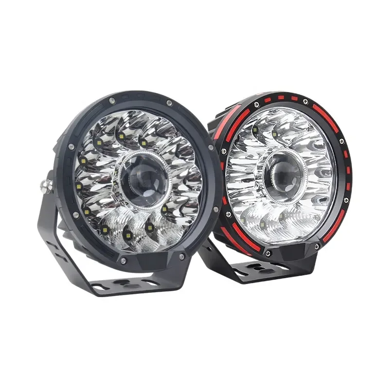 

7Inch 75W Super Bright Headlight Round Led Driving Light Boat 4x4 Bumper Truck Offroad 7" 9" 5" inch Led Work Light for JEEP JK