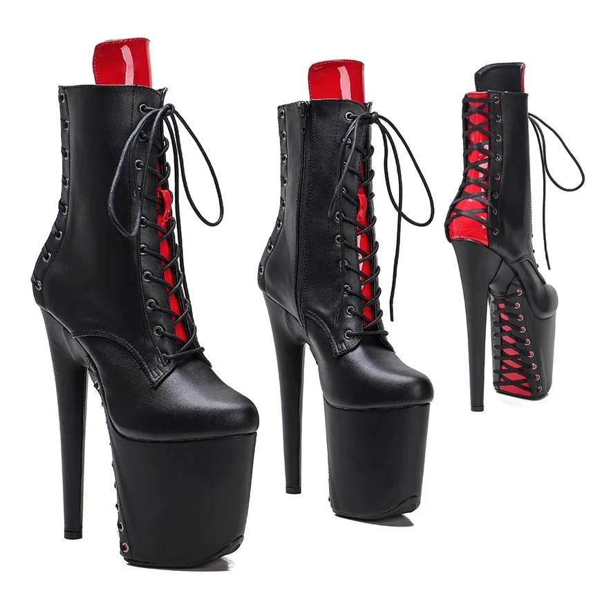 LAIJIANJINXIA New PU Upper 20CM/8Inches Fashion Women's Platform Party High Heels Modern Ankle Boots Pole Dance shoes 379
LAIJIANJINXIA New PU Upper 20CM/8Inches Fashion Women's Platform Party High Heels Modern Ankle Boots Pole Dance shoes 379