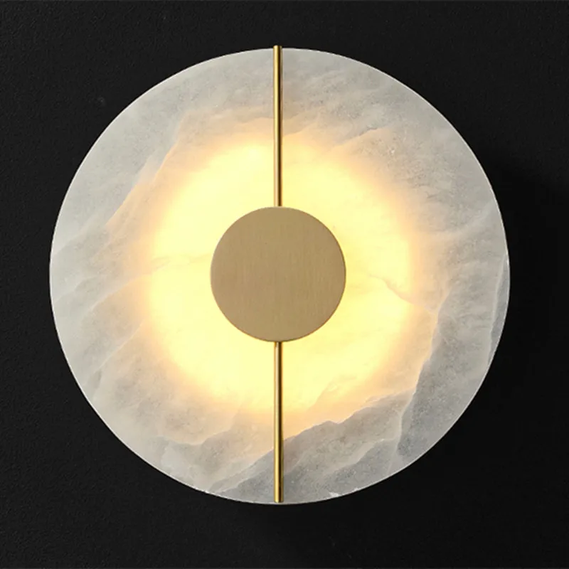 All copper and stone corridor aisle wall lamp on the background wall of the living room wall light
All copper and stone corridor aisle wall lamp on the background wall of the living room wall light