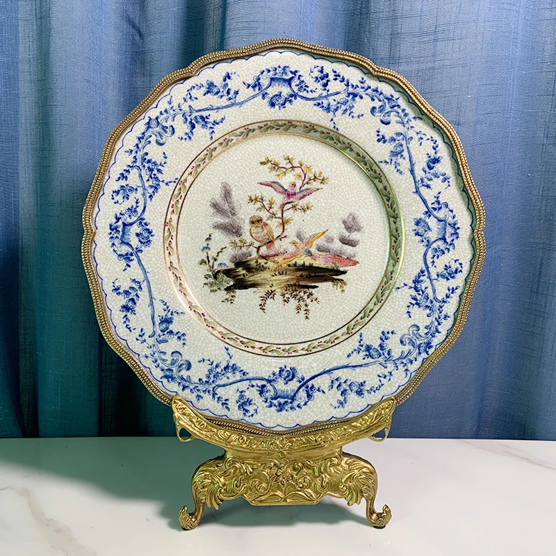 Ceramic pendulum plate home decoration sitting plate hanging plate ornaments crafts
Ceramic pendulum plate home decoration sitting plate hanging plate ornaments crafts