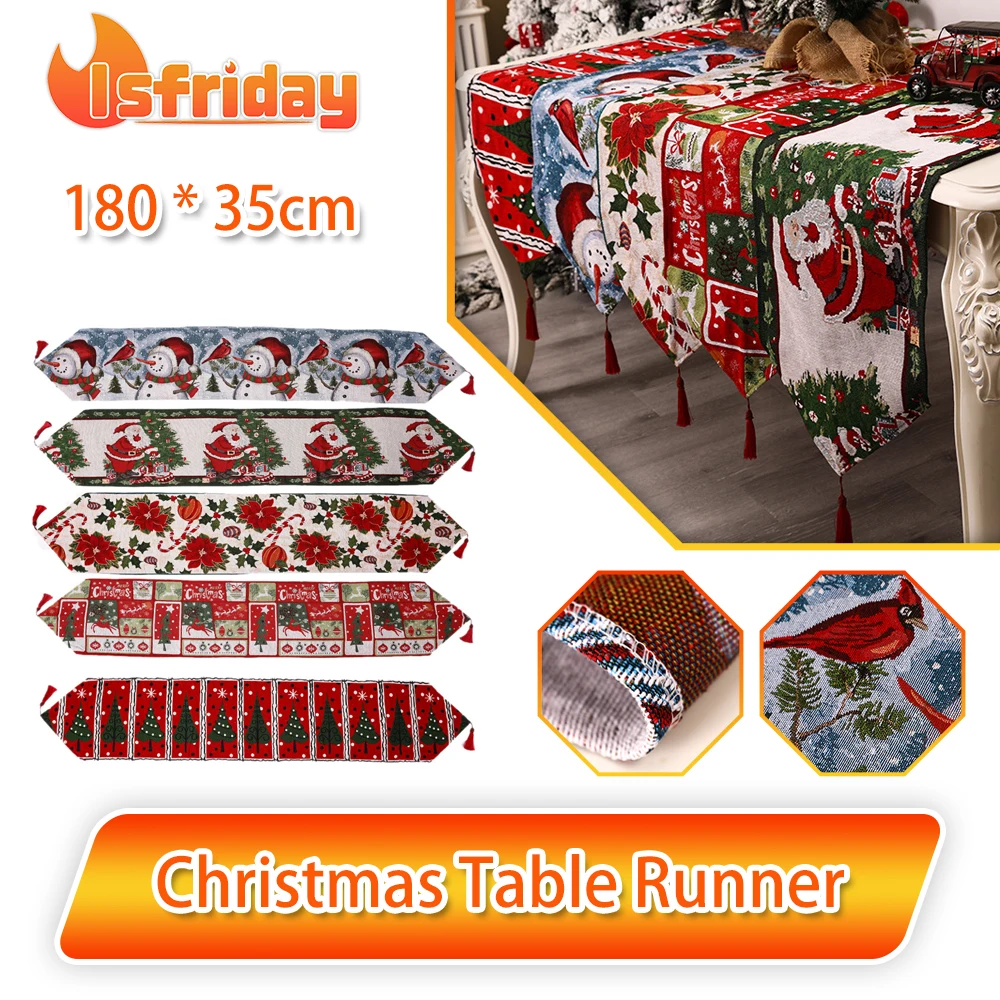 Christmas Elk Snowman Table Runner Merry Christmas Decor For Home 2020 Xmas Ornaments New Year's Decor 2021 Navidad
Christmas Elk Snowman Table Runner Merry Christmas Decor For Home 2020 Xmas Ornaments New Year's Decor 2021 Navidad