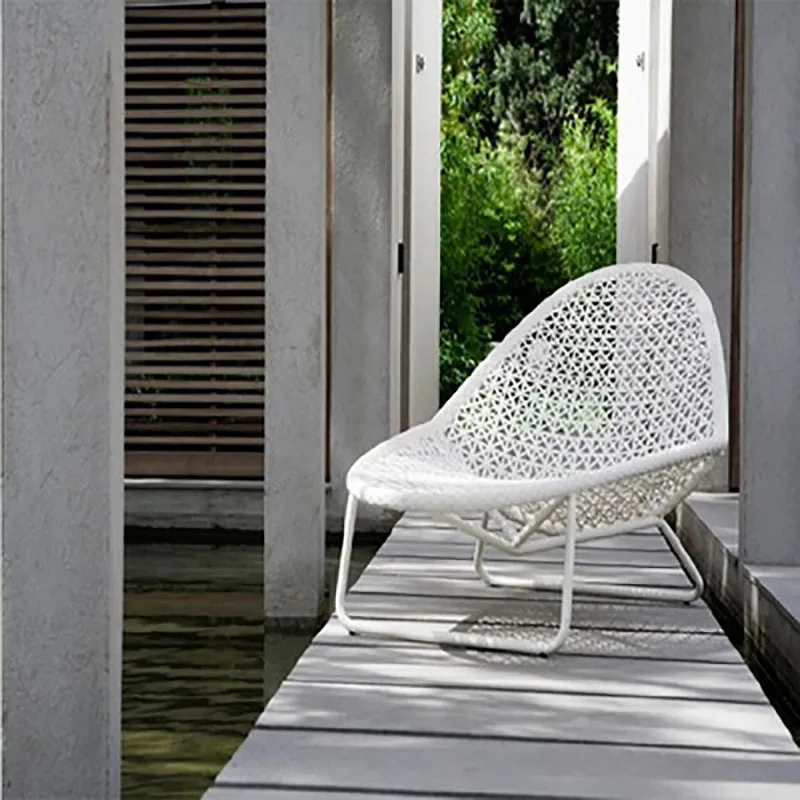 Single Outdoor Lazy Fabric Recliner Elastic Designer Lounge Balcony Easy Comfy Chair Modern Bedroom Silla Playa Patio Furniture
Single Outdoor Lazy Fabric Recliner Elastic Designer Lounge Balcony Easy Comfy Chair Modern Bedroom Silla Playa Patio Furniture
