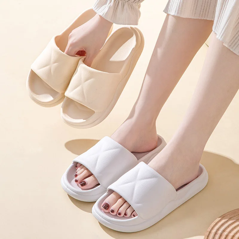 2023 New Summer Women Thick Platform Bathroom Home Slippers Men Soft Sole Eva Indoor Slides Female Sandals Non-Slip Flip Flops
2023 New Summer Women Thick Platform Bathroom Home Slippers Men Soft Sole Eva Indoor Slides Female Sandals Non-Slip Flip Flops