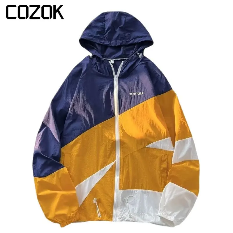 Summer Ultralight Hooded Jacket Men Women Loose Thin Windbreaker Fashion Sunscreen Coat Outdoor Bomber Jackets 2023
Summer Ultralight Hooded Jacket Men Women Loose Thin Windbreaker Fashion Sunscreen Coat Outdoor Bomber Jackets 2023