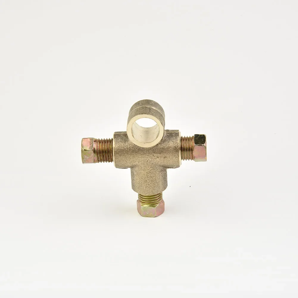 Car Brake Pipe Fittings 3-Way Brake T Piece Tee W/ 3 Male Short Nuts Union Metric M10 3/16 Pipe Brake Hoses Auto Accessory
Car Brake Pipe Fittings 3-Way Brake T Piece Tee W/ 3 Male Short Nuts Union Metric M10 3/16 Pipe Brake Hoses Auto Accessory