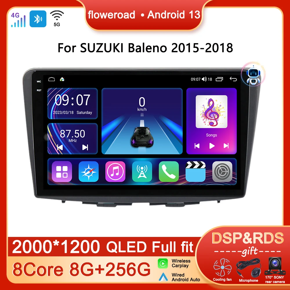 Автомобильный радиоприемник, мультимедийный плеер для Suzuki Baleno 2015 -2018, Android-навигация, GPS, стерео, 2 DIN, Apple Carplay, Авторадио, светодиодный экран
Автомобильный радиоприемник, мультимедийный плеер для Suzuki Baleno 2015 -2018, Android-навигация, GPS, стерео, 2 DIN, Apple Carplay, Авторадио, светодиодный экран