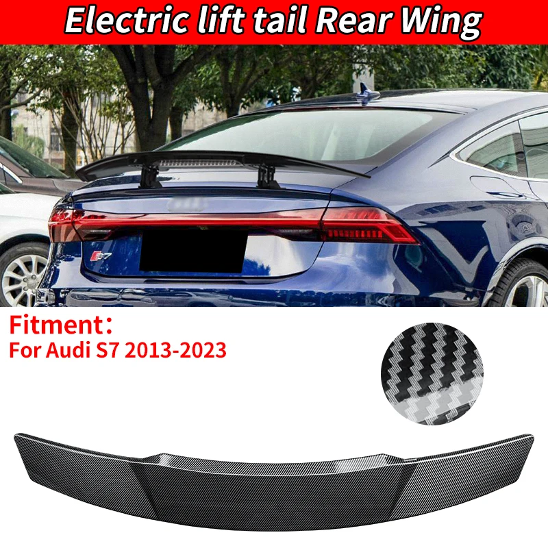 Car Modification Sedan Accessorie ABS For Audi S7 2013-2023 Rear Spoiler Wing Trunk Tail Lift Remote Control Carbon
Car Modification Sedan Accessorie ABS For Audi S7 2013-2023 Rear Spoiler Wing Trunk Tail Lift Remote Control Carbon