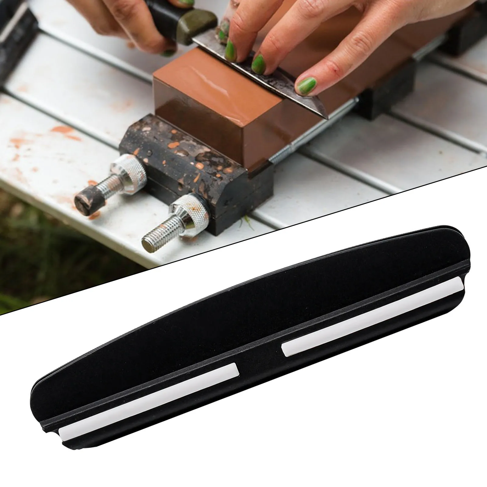 1PC Sharpening Stone Knives Ceramic Sharpener Stone Professional Grindstone Set Wood Base Angle Guide Polishing Set
1PC Sharpening Stone Knives Ceramic Sharpener Stone Professional Grindstone Set Wood Base Angle Guide Polishing Set