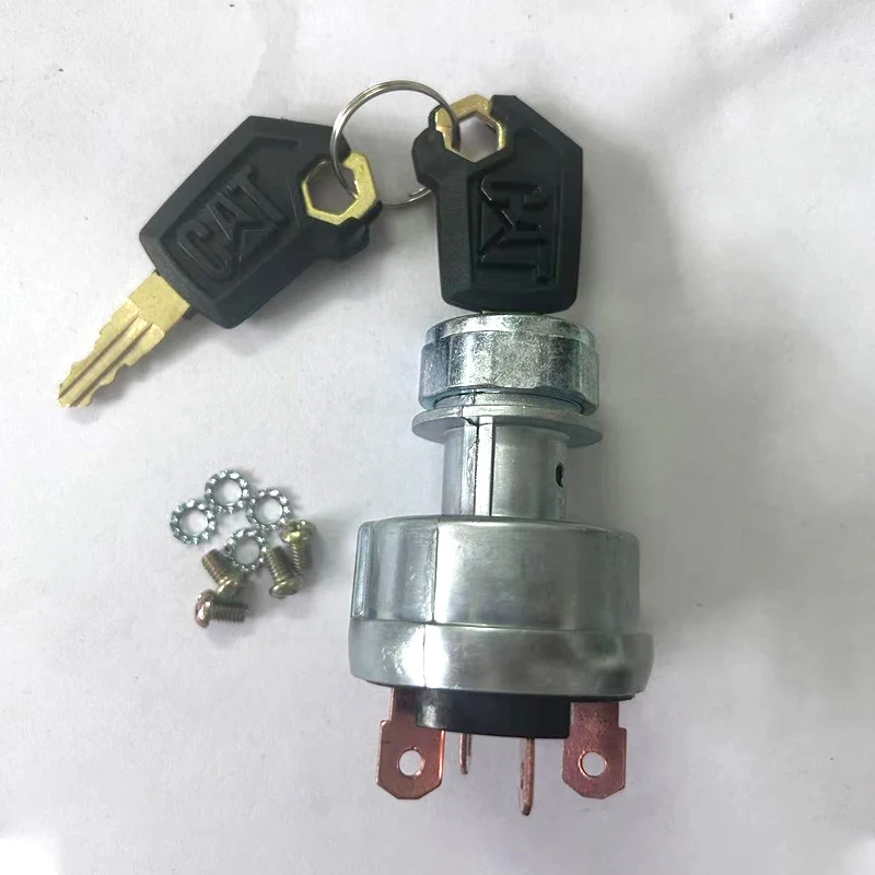 for CAT E320C Excavator parts 4 Lines Ignition Switch 9G-7641 9G7641 Ignition Switch with Key
for CAT E320C Excavator parts 4 Lines Ignition Switch 9G-7641 9G7641 Ignition Switch with Key