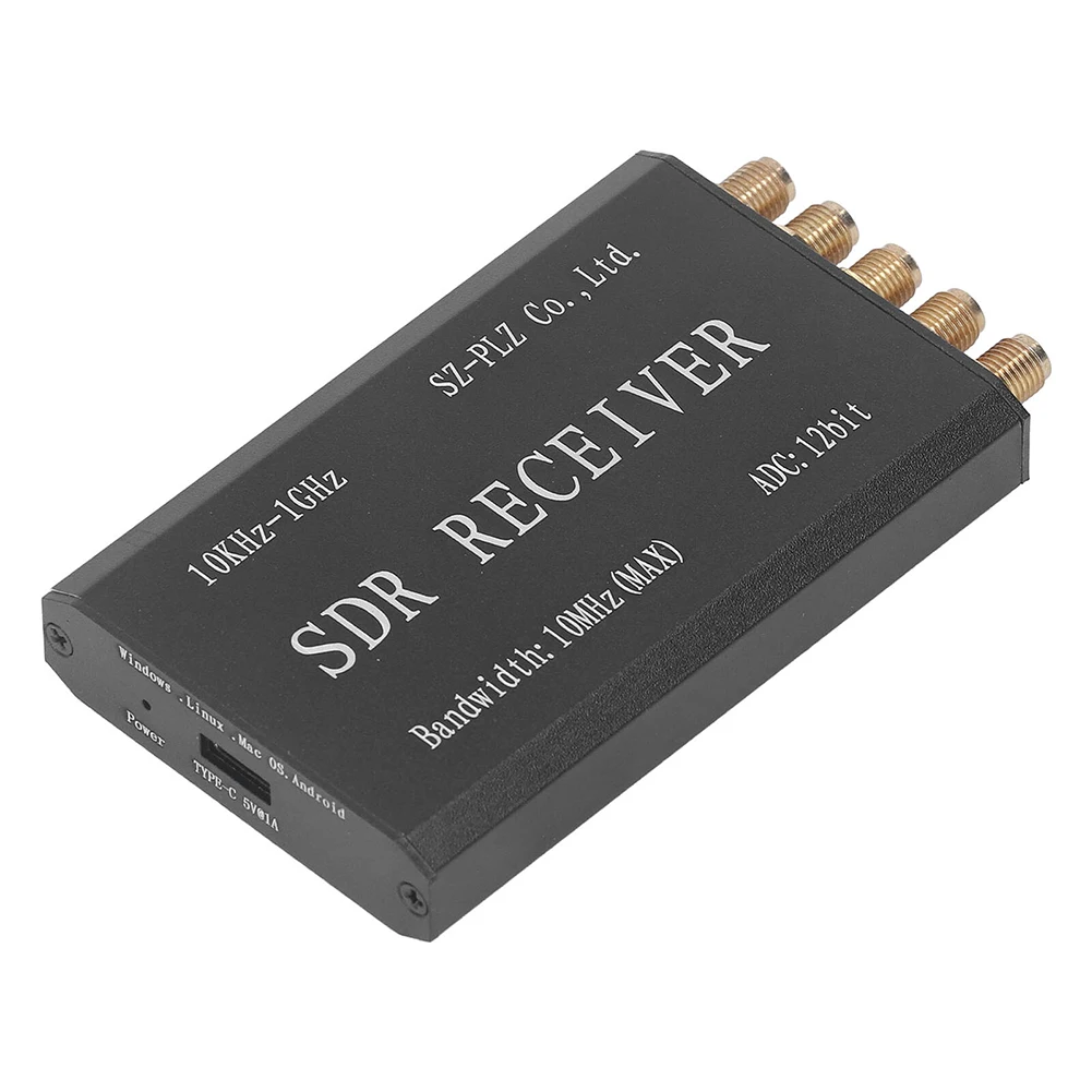 

1set 10k‑1GHz Radio Receiving Module S DR Receiver 12bit W/ Type C Interface FOD Type C Interface For Linux For Wins