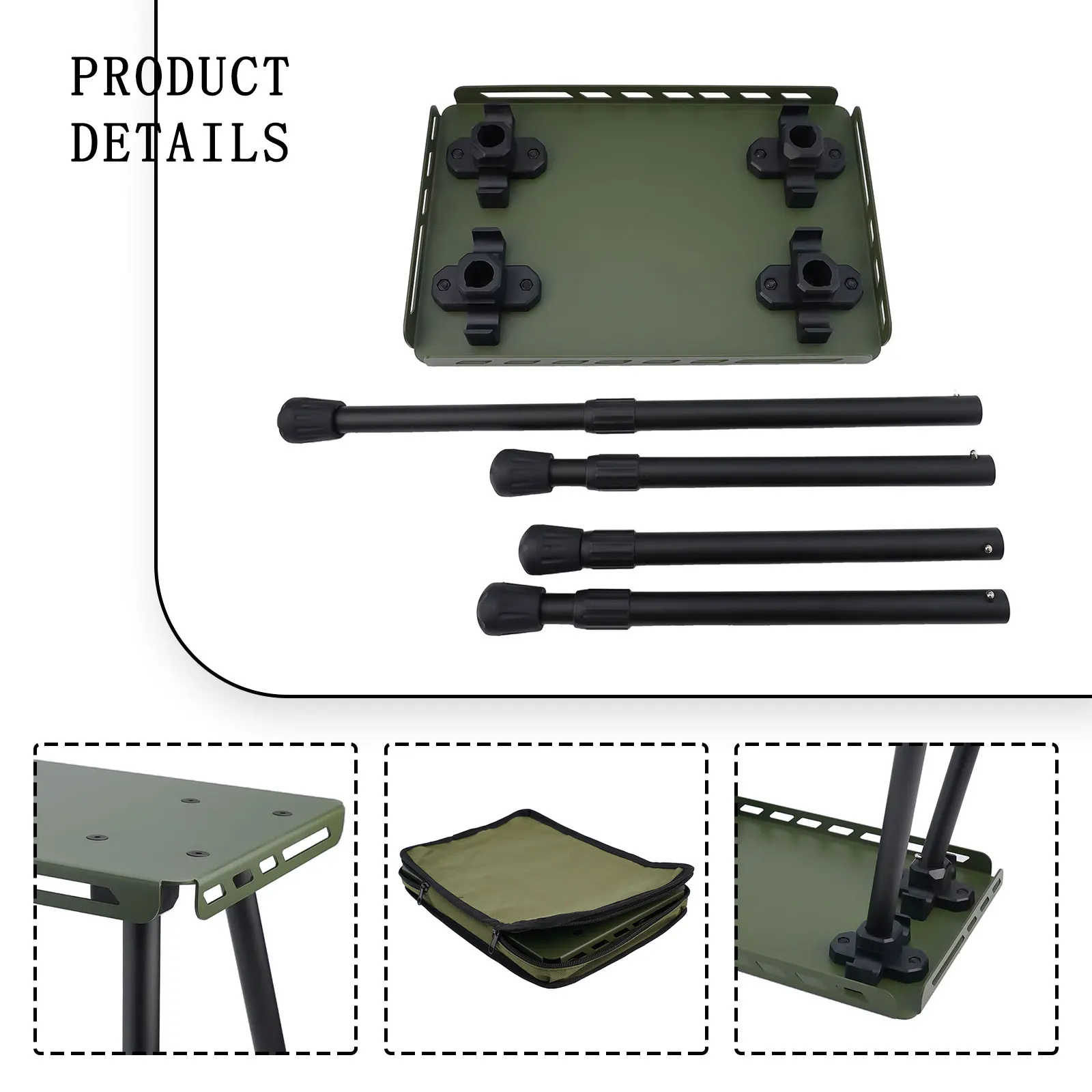 Camping Stool Table Fishing Portable Folding Chair Weight Aluminum Alloy Camping Stool Table Heavy Duty Camping Stool Real
Camping Stool Table Fishing Portable Folding Chair Weight Aluminum Alloy Camping Stool Table Heavy Duty Camping Stool Real