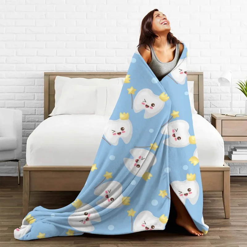Kawaii Smiling Happy Teeth Blankets Fleece Decoration Multi-function Lightweight Thin Throw Blanket for Sofa Bedroom Bedspreads
Kawaii Smiling Happy Teeth Blankets Fleece Decoration Multi-function Lightweight Thin Throw Blanket for Sofa Bedroom Bedspreads