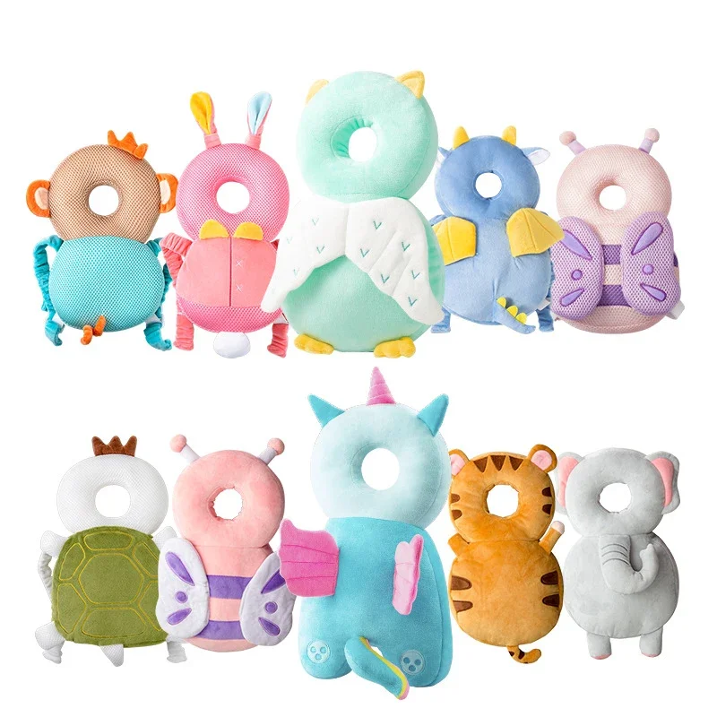 Toddler Baby Head Protector Safety Pad Plush Mesh Cushion Back Prevent Fall Injured Breathable Cartoon Security Pillows 1-3T
Toddler Baby Head Protector Safety Pad Plush Mesh Cushion Back Prevent Fall Injured Breathable Cartoon Security Pillows 1-3T