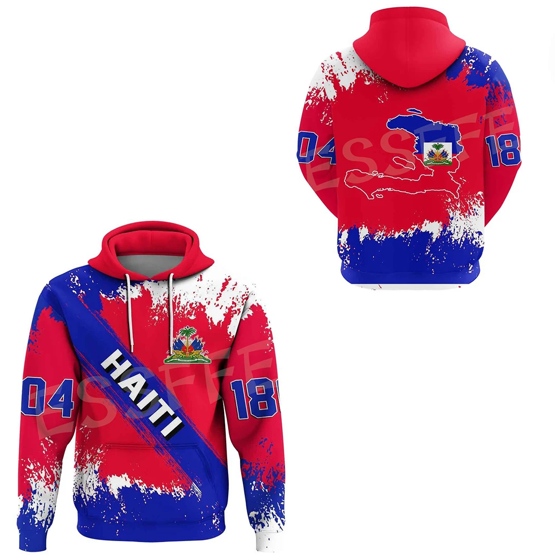 Custom Name Country Flag Caribbean Sea Haiti Retro Vintage Pullover Tracksuit 3DPrint Streetwear Harajuku Jacket Funny Hoodies G
Custom Name Country Flag Caribbean Sea Haiti Retro Vintage Pullover Tracksuit 3DPrint Streetwear Harajuku Jacket Funny Hoodies G
