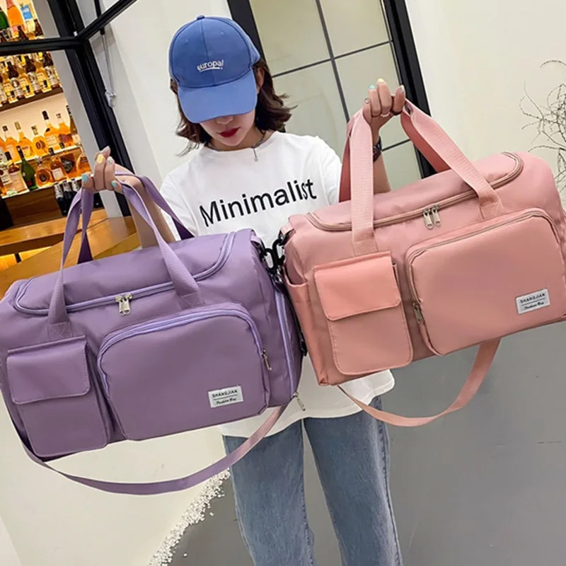 Large Capacity Travel Bag Luggage Handbag Women Shoulder Outdoor Sports Bag Waterproof Fitness Yoga Gym bag
Large Capacity Travel Bag Luggage Handbag Women Shoulder Outdoor Sports Bag Waterproof Fitness Yoga Gym bag