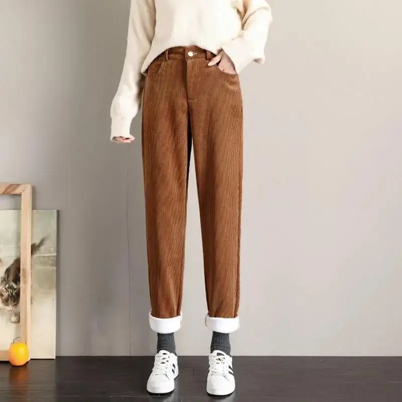 Women Spring Corduroy Pants High Waist Autumn Vintage Korean Casual Wide Leg Pants Elegant cargo pents y2k grunge emo e girl
Women Spring Corduroy Pants High Waist Autumn Vintage Korean Casual Wide Leg Pants Elegant cargo pents y2k grunge emo e girl