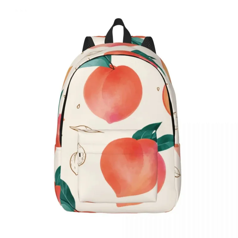 Schoolbag Student Watercolor Peach And Leaves Shoulder Laptop Bag School Backpack
Schoolbag Student Watercolor Peach And Leaves Shoulder Laptop Bag School Backpack