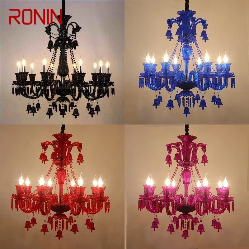 RONIN Luxurious Style Crystal Pendant Lamp European Candle Lamp Art Living Room Restaurant Bedroom Villa Chandelier
RONIN Luxurious Style Crystal Pendant Lamp European Candle Lamp Art Living Room Restaurant Bedroom Villa Chandelier