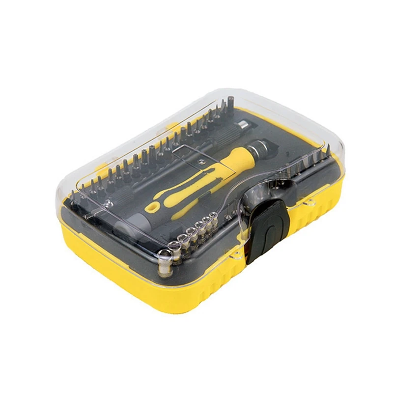 Multifunctional Combination Screwdriver 45-Piece Set Computer Mobile Phone Disassembly Household Combination Tool Set
Multifunctional Combination Screwdriver 45-Piece Set Computer Mobile Phone Disassembly Household Combination Tool Set