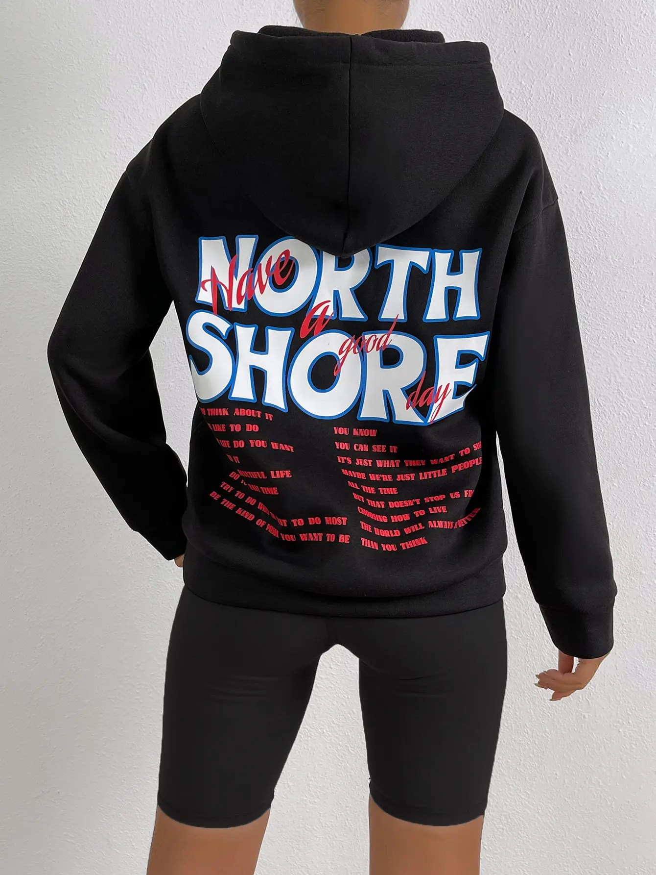 Осенняя Женская толстовка с капюшоном North Shore, свитшот с надписью Хорошего дня, Свободная Толстовка С Карманами, теплая дышащая модная одежда
Осенняя Женская толстовка с капюшоном North Shore, свитшот с надписью Хорошего дня, Свободная Толстовка С Карманами, теплая дышащая модная одежда