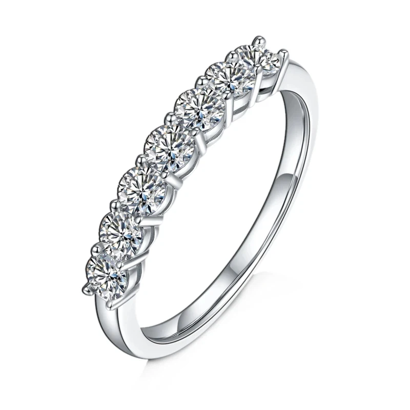 GEM'S BALLET 14K White Gold Moissanite Jewelry 0.7Ct VVS1 Classic Style Moissanite Diamond Eternity Band Ring For Women
GEM'S BALLET 14K White Gold Moissanite Jewelry 0.7Ct VVS1 Classic Style Moissanite Diamond Eternity Band Ring For Women