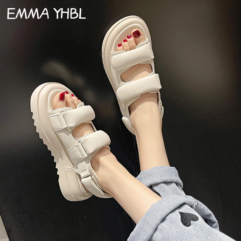 Brand Women Slippers Summer Fashion Platform Concise Sandals Platform Heeled Casual Shoes Outdoor Slippers Women Sandals
Brand Women Slippers Summer Fashion Platform Concise Sandals Platform Heeled Casual Shoes Outdoor Slippers Women Sandals