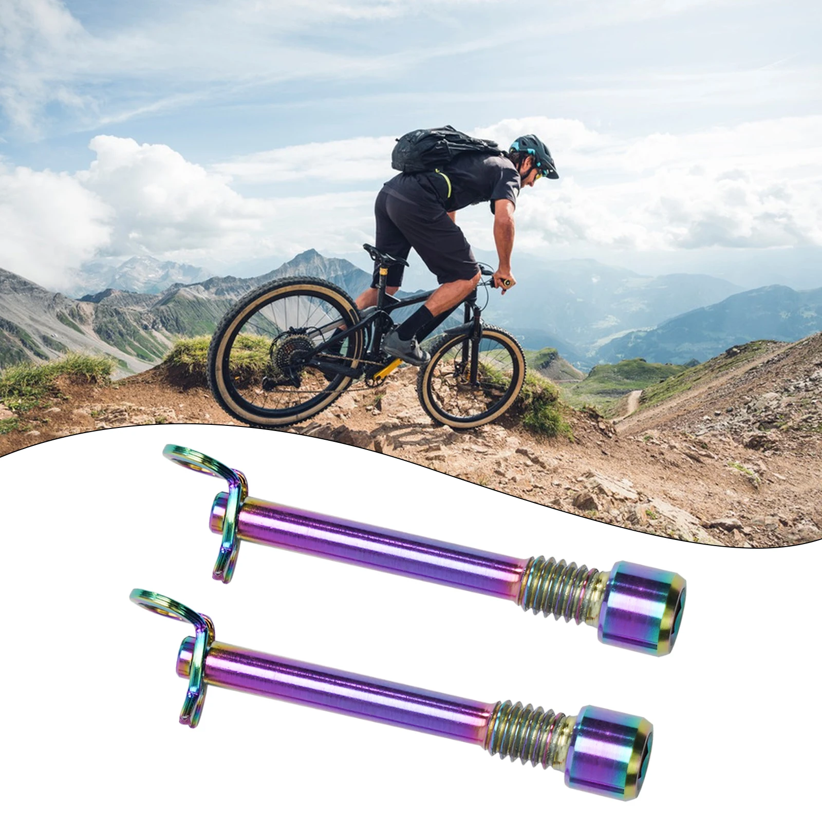 2 Pcs MTB Titanium Alloy Bicycle Disc Brake Caliper Bolts Bike Screw Repair 2-4N.M Torque*30mm Gold/titanium/color
2 Pcs MTB Titanium Alloy Bicycle Disc Brake Caliper Bolts Bike Screw Repair 2-4N.M Torque*30mm Gold/titanium/color