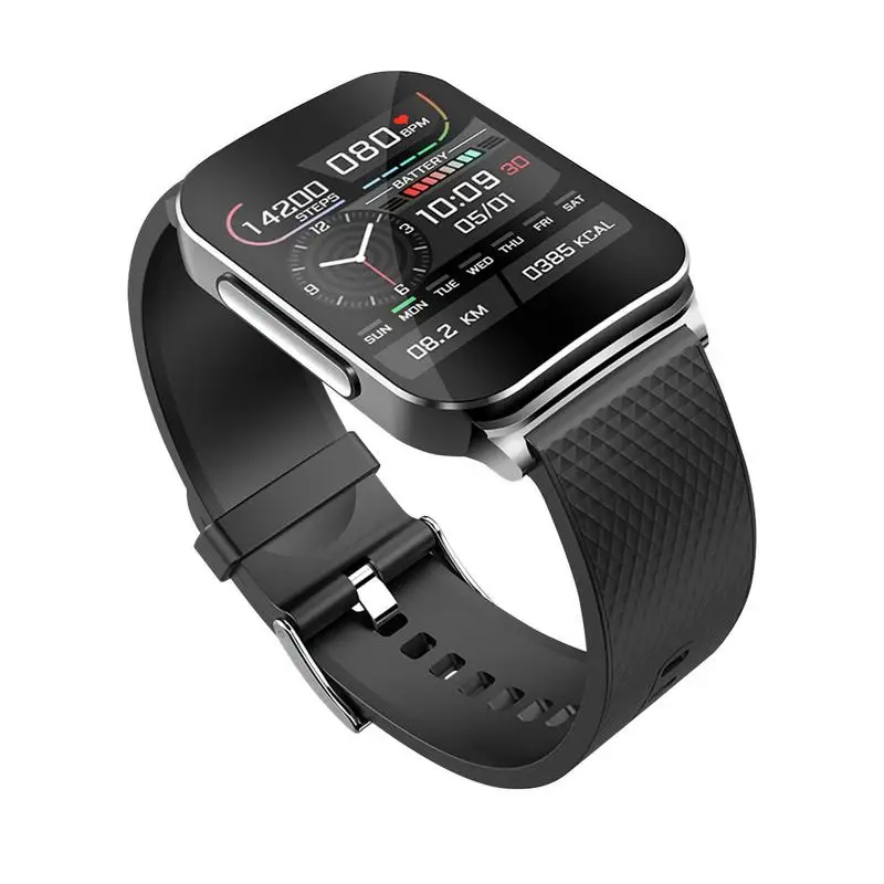 Смарт-часы с измерением пульса и уровня сахара в крови, экран 1,83 дюйма
Смарт-часы с измерением пульса и уровня сахара в крови, экран 1,83 дюйма