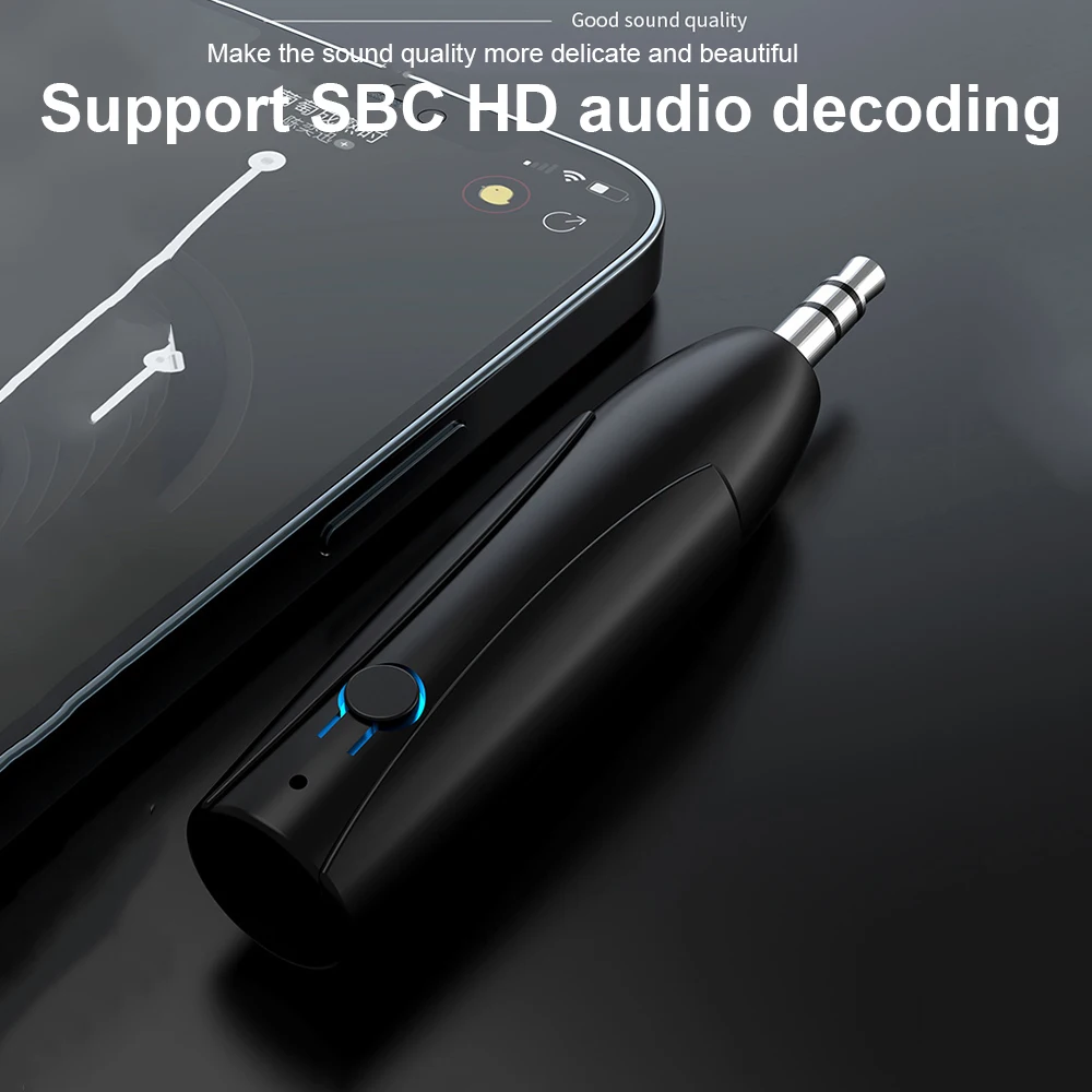 3.5MM Jack Wireless Bluetooth-compatible 5.0 Receiver Aux Handsfree Stereo Audio Adapter Receiver For Car Headphone Speaker
3.5MM Jack Wireless Bluetooth-compatible 5.0 Receiver Aux Handsfree Stereo Audio Adapter Receiver For Car Headphone Speaker