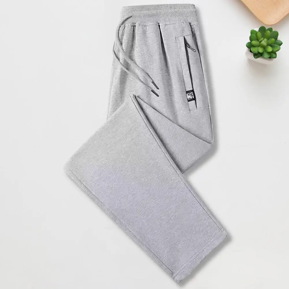 Solid Color Sweatpants Cozy Men's Fleece-lined Jogger Pants Elastic Waist Drawstring Pockets for Autumn/winter Sports Cold
Solid Color Sweatpants Cozy Men's Fleece-lined Jogger Pants Elastic Waist Drawstring Pockets for Autumn/winter Sports Cold