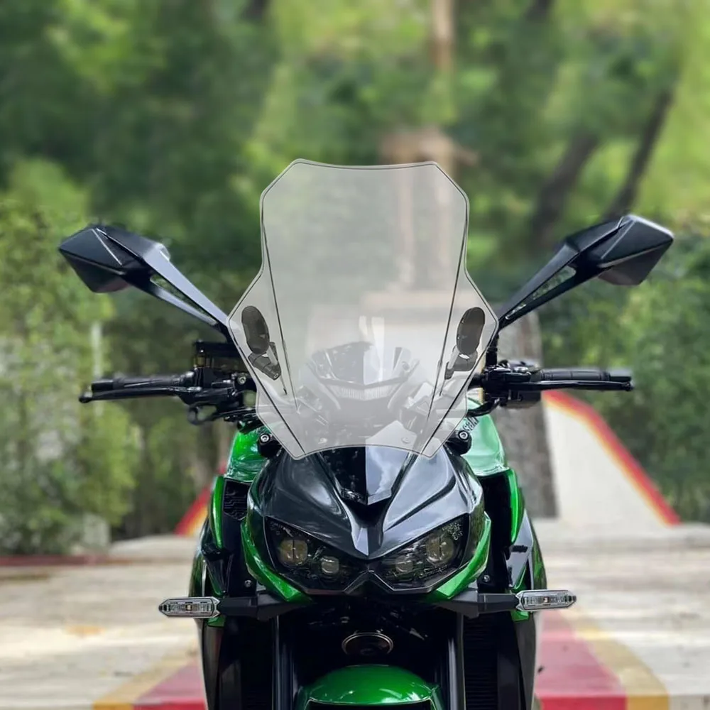 Motorcycle Adjustable Windshield Universal For KAWASAKI Z1000 Z1000R Z125 Z250SL Z300 Z400 Z650 Z750 Z800 Z800E Z900 Z900RS
Motorcycle Adjustable Windshield Universal For KAWASAKI Z1000 Z1000R Z125 Z250SL Z300 Z400 Z650 Z750 Z800 Z800E Z900 Z900RS
