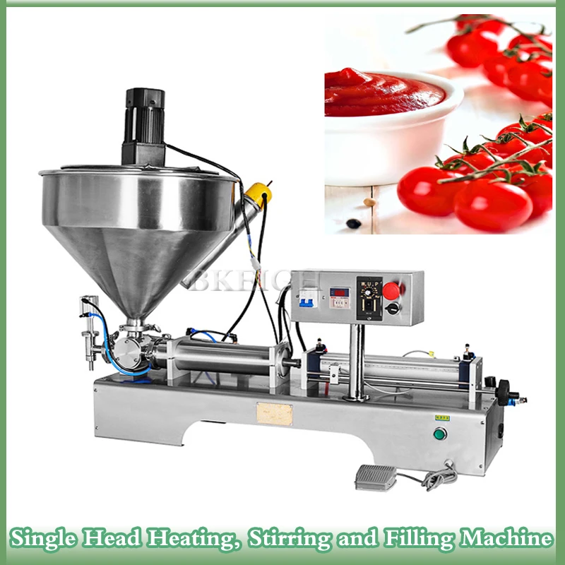 5-1000ml Fully Automatic Peanut Butter Filling Machine With Heating And Stirring
5-1000ml Fully Automatic Peanut Butter Filling Machine With Heating And Stirring