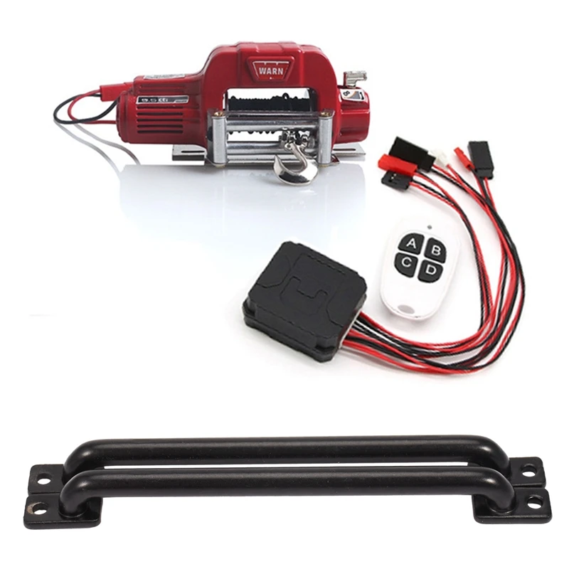 2PCS Length Metal Body Shell Handrail With Metal Automatic Winch Wireless Remote Controller System
2PCS Length Metal Body Shell Handrail With Metal Automatic Winch Wireless Remote Controller System