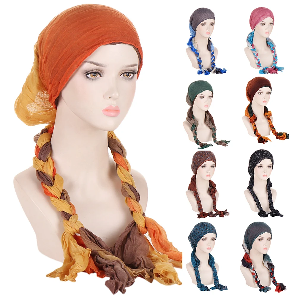 Neck Hat Hijab Head Cap Braid Headscarf Shawl Wraps Braid Headscarf Multipurpose Sunscreen Fashion Women Bandana Scarf Windproof
Neck Hat Hijab Head Cap Braid Headscarf Shawl Wraps Braid Headscarf Multipurpose Sunscreen Fashion Women Bandana Scarf Windproof