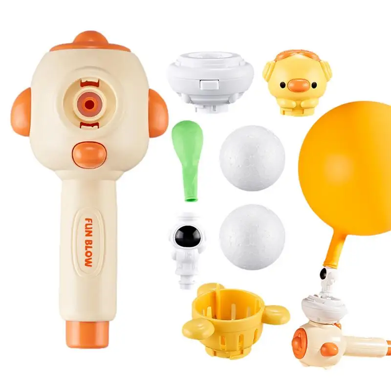 

Ball Blowing Toy 3-in-1 Suspended Ball Blowing Pipe Physics Knowledge Blowing Balloon Toy Duck Whistle Exercise Lung Capacity