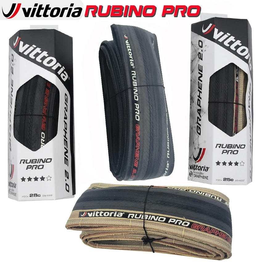 

Vittoria RUBINO PRO 700C Bike Tire Graphene 2.0 3C 700x25C 700*28C Nylon 150TPI Cycing Road Bicycle Tyre Clincher bicicleta pneu
