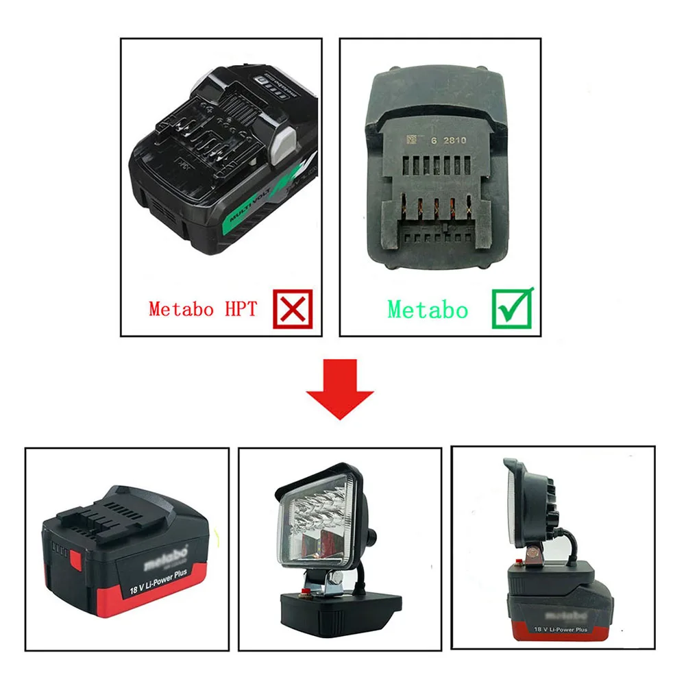 1pc Work Light For Metabo 18V Lithium-ion Battery 625367000 625368000 321000480 321000550 625459000 BS18 LT SB18 LT SSD18 LT
1pc Work Light For Metabo 18V Lithium-ion Battery 625367000 625368000 321000480 321000550 625459000 BS18 LT SB18 LT SSD18 LT