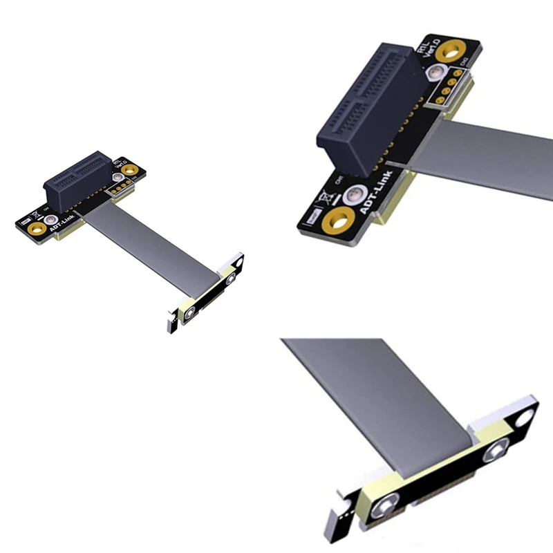 Новинка-Pcie 3,0 X1 на X1 Удлинительный кабель R11SL-TL двойной 90 градусов прямоугольный удлинитель 8 Гбит/с PCI Express 1X переходная карта
Новинка-Pcie 3,0 X1 на X1 Удлинительный кабель R11SL-TL двойной 90 градусов прямоугольный удлинитель 8 Гбит/с PCI Express 1X переходная карта