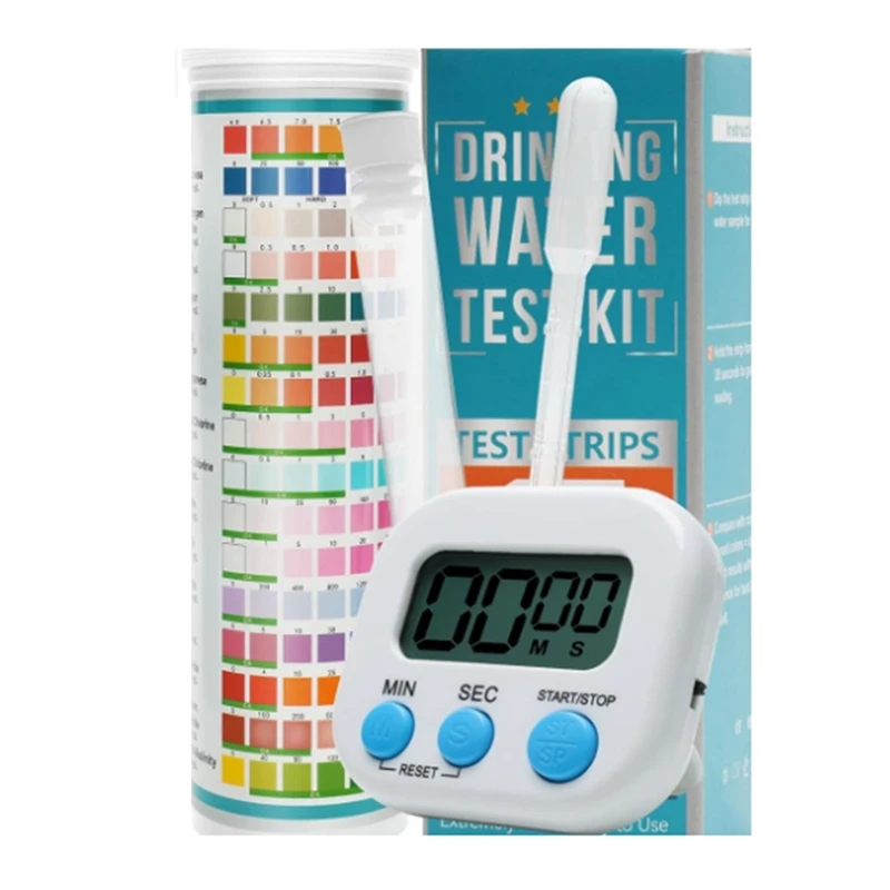 

17 In 1 Drinking Water Test Kit 138P 125 Water Quality Test Strips 6 E Coli Test Strips For Lead Iron PH
