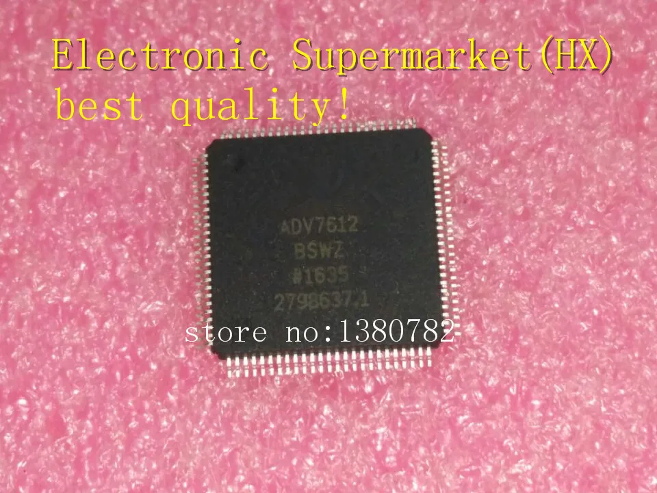 Free shipping 5pcs/lots ADV7612BSWZ ADV7612BSW ADV7612 QFP-100 new original IC In stock!
Free shipping 5pcs/lots ADV7612BSWZ ADV7612BSW ADV7612 QFP-100 new original IC In stock!