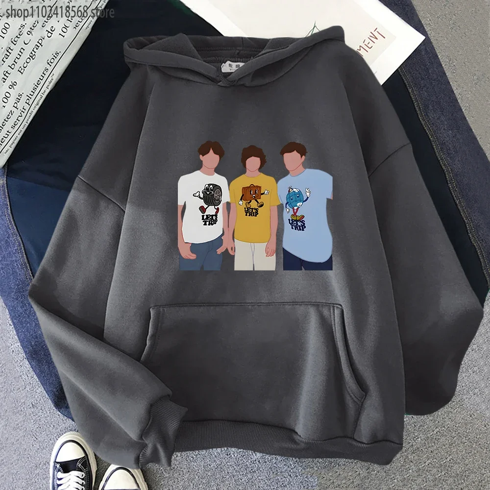 Fashion Sturniolo Triplets Hoodie Women Music Group Graphic Sweatshirts with Hooded Winter Clothes Men Clothing Harajuku Casual
Fashion Sturniolo Triplets Hoodie Women Music Group Graphic Sweatshirts with Hooded Winter Clothes Men Clothing Harajuku Casual