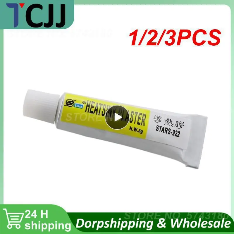 1/2/3PCS 5g Thermal Pads Conductive Heatsink Plaster Viscous Adhesive Glue For Chip VGA RAM LED IC Cooler Radiator Cooling
1/2/3PCS 5g Thermal Pads Conductive Heatsink Plaster Viscous Adhesive Glue For Chip VGA RAM LED IC Cooler Radiator Cooling