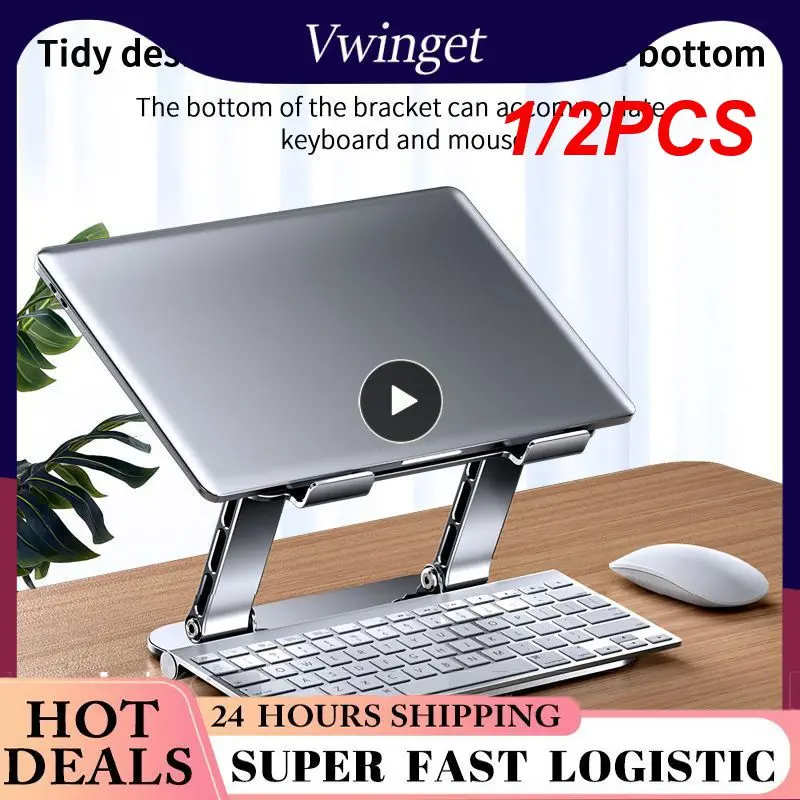 1/2PCS Phone Tablet Stand Adjustable Aluminum Alloy laptop Tablet up to 17 "Laptop Portable Folding stand Cooling stand support
1/2PCS Phone Tablet Stand Adjustable Aluminum Alloy laptop Tablet up to 17 "Laptop Portable Folding stand Cooling stand support