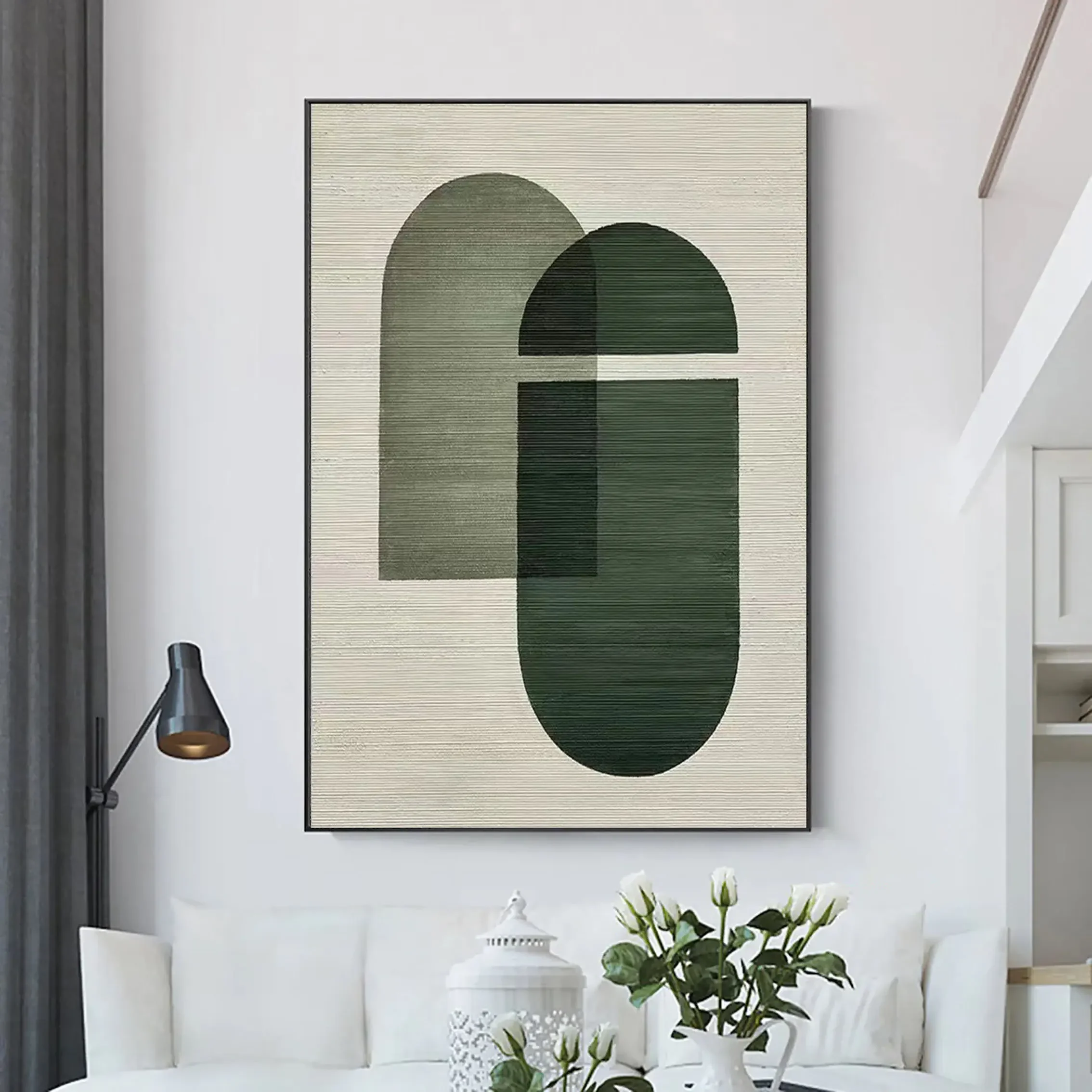 Wabi Sabi Wall Art Green Minimalist Textured Painting Green and Beige Canvas Art Large Neutral Wall Decor Abstract Geometric Art
Wabi Sabi Wall Art Green Minimalist Textured Painting Green and Beige Canvas Art Large Neutral Wall Decor Abstract Geometric Art