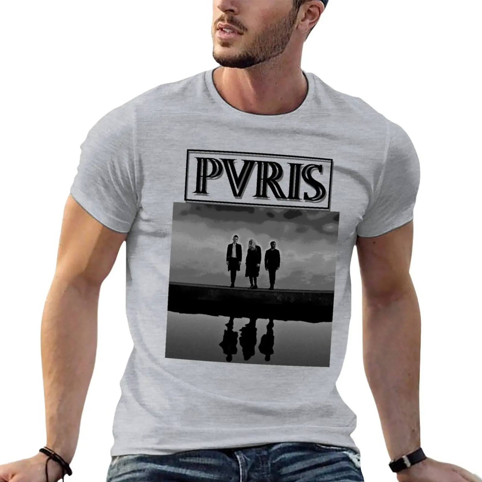 Футболка PVRIS, топы для мальчиков, рубашка с принтом животных, черная дизайнерская футболка для мужчин
Футболка PVRIS, топы для мальчиков, рубашка с принтом животных, черная дизайнерская футболка для мужчин