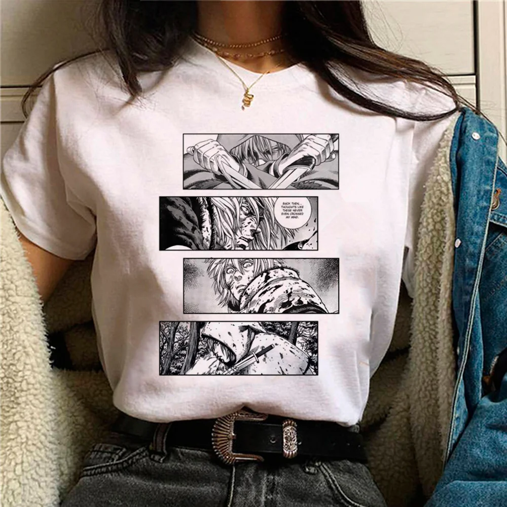 Thorfinn Vinland Saga Vinrando Saga tshirt women summer manga designer Tee female Japanese clothes
Thorfinn Vinland Saga Vinrando Saga tshirt women summer manga designer Tee female Japanese clothes