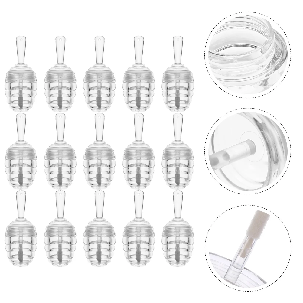 15 Pcs Honeycomb Lip Glaze Empty Tube Gloss Balm Bottle Lipgloss Container DIY Balms Clear Tubes Bulk
15 Pcs Honeycomb Lip Glaze Empty Tube Gloss Balm Bottle Lipgloss Container DIY Balms Clear Tubes Bulk